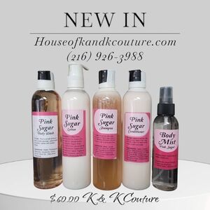 Pink Sugar Bath & Body Set